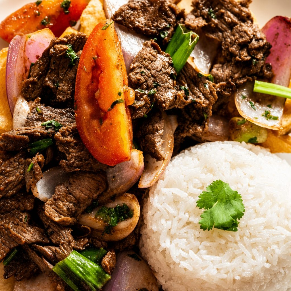 Lomo Saltado.