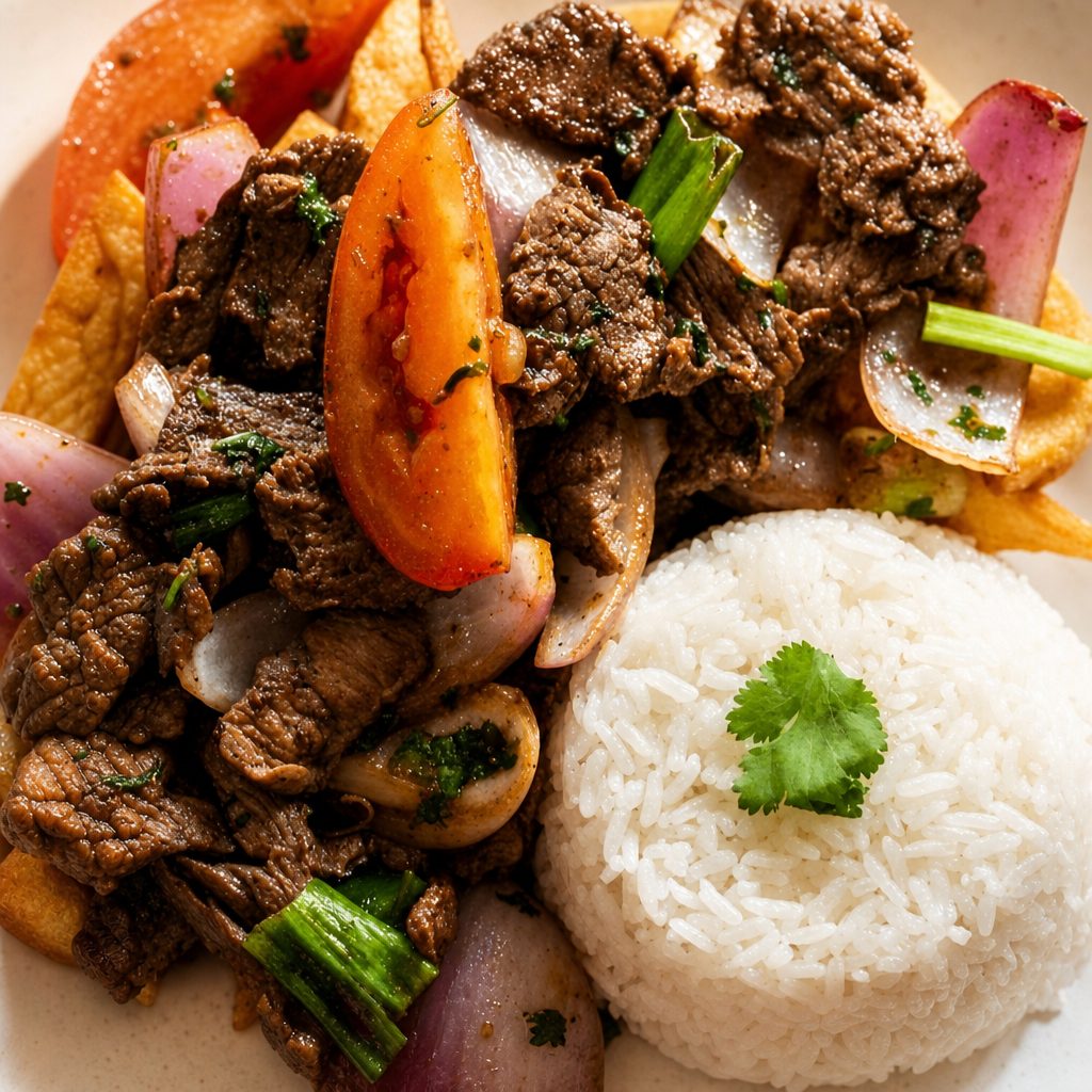 Lomo Saltado.