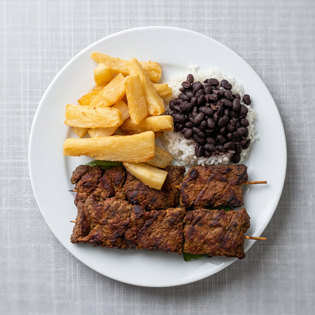 Steak Kabob.